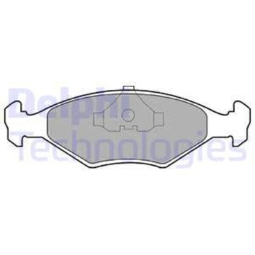 фото thumb №11, Delphi гальмівна колодка гальмівний kpl. lp0677