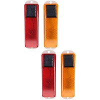 фото thumb №5, Сонячна лампа попереджувальна mini сонячна bursztynowa лампа попереджувальна