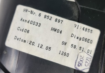 фото thumb №7, Спидометр приборы bmw 5 e61 e60 6983153 европа