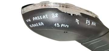 фото thumb №6, Vw passat b8 3g0 2014- зеркало правые передние перед 13 pin камера