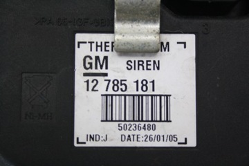 фото thumb №10, Сирена сигнализации alarm opel vectra c signum saab 9-3 12785181