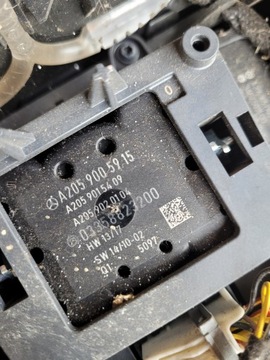 фото thumb №11, Панель кондиціонера idrive годинник дерево mercedes w205 w-205