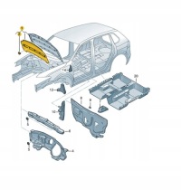 фото thumb №6, Шумоізоляція шумоізоляція капота audi q5 8r0863825