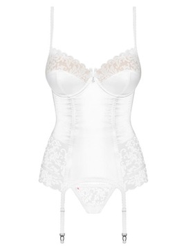 Gorset + stringi OBSESSIVE 871 ecru L XL