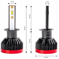 фото thumb №11, Лампочки автомобильные led bf серия h1