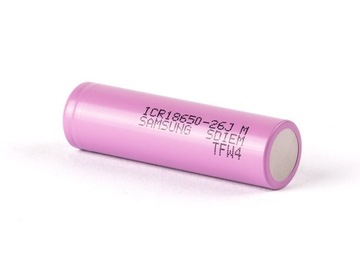 ICR18650-26J Аккумулятор Samsung 2600 мАч Li-Ion 5.2A