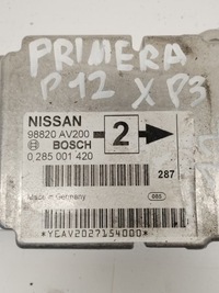 фото thumb №1, Модуль датчик подушка безпеки nissan primera p12 0285001420
