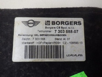 фото thumb №5, Килим оббивка багажника mini cooper f55 f56 f57