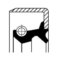 фото thumb №2, Corteco 19016499b кільце ущільнювальний вала, ступиця колеса