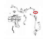 фото thumb №10, Dodge durango 3.6 2018- waż шланг дроти wody труба 68244092ab оригінал