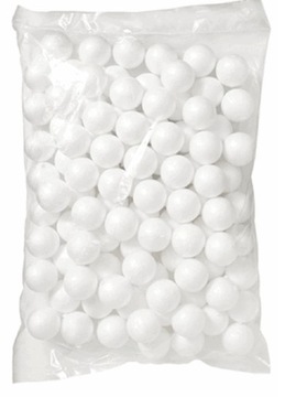 Kula Styropianowa 2 cm 24 szt B-2 KULE KULKI bombki