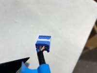 Зеркало электрический левая tesla model 3 рестайлинг  11pin 1592033-00-d Доставка, фото thumb