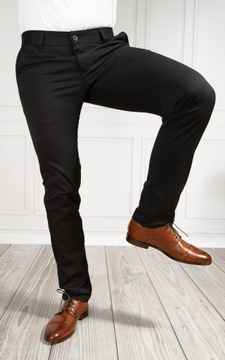 SPODNIE MĘSKIE CHINOSY VANKEL JEANS 605F L32 98cm
