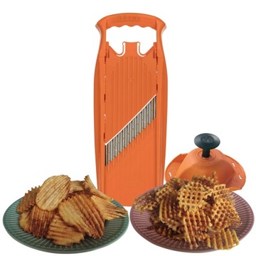Tarka do Warzyw Borner waflowa - Idealna tarka do Chipsów z uchwytem
