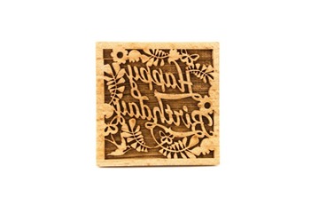 Pieczątka do ciastek ciasteczek HAPPY BIRTHDAY URODZINY foremka dekorator