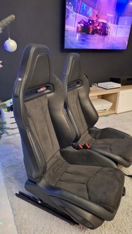 фото thumb №5, Сидіння recaro motorsport audi r8 4s spyder alcantara europa jak nowe