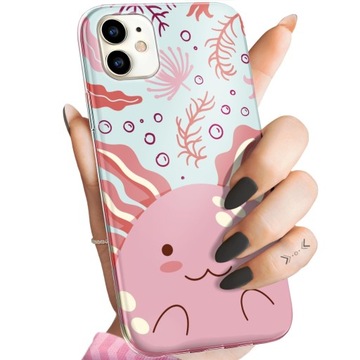 Axolotl Axolotl Patterns iPhone 11 с аксолотом