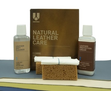 ZESTAW DO SKÓR NATURALNYCH czyszczenie + konserwacja UNITERS Leather Master