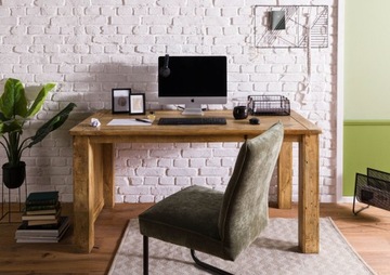 Офисный стол Wood LOFT Mango RAILWAY office