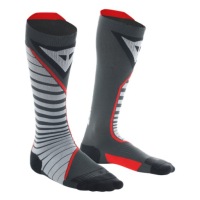 Носки Dainese THERMO Long, черно-красные, размер 45–47