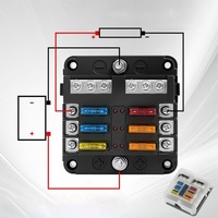 фото thumb №9, Корпус do электропроводка предохранителей половина коробка разъём 6 предохранитель