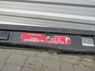 фото thumb №11, 1 mercedes w124 sedan пластик защита багажника ремня замка заднего