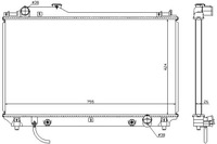 фото thumb №1, Nissens радіатор wody lexus ls 430 ucf30