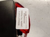 фото thumb №8, Renault clio v лампа правая задняя 265504885r