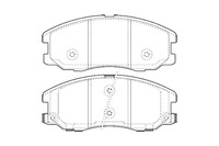 фото thumb №1, Valeo гальмівні колодки гальмівні opel antara 06- перед