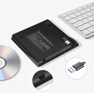 ВНЕШНИЙ ПРИВОД CD-R DVD-RW РЕКОРДЕР USB 3.0