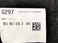 фото thumb №10, Бардачок консоли панели пассажира audi a3 rs3 8v 8v1857035d