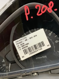 фото thumb №7, Спідометр  манометр peugeot 208 769317790u