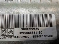 фото thumb №4, Peugeot 508 i 1.6 hdi 13r блок управления бортовой компьютер двигателя 9801622880