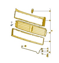 фото thumb №1, Набір жалюзі з направляюча i двигун skoda