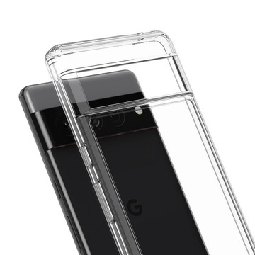 Гибридный прозрачный чехол для Google Pixel 7 Pro
