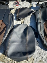 фото thumb №7, Чохли оригінальні набір шкіра na сидіння ford ranger wildtrak коричневі