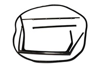 фото thumb №1, Kia sorento iii 3 комплект прокладка, накладки хром задние правое дверь