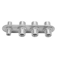 фото thumb №9, Ac bulkhead 181153 100 4 port сріблястий стоп алюміній niezawodny ac dq