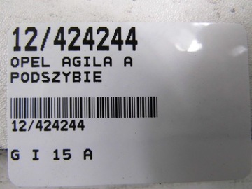 фото thumb №11, Opel agila a панель під лобовим склом пластиковий