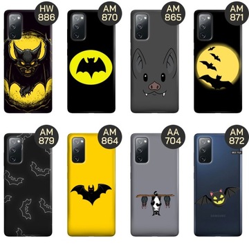 ETUI DO SAMSUNG GALAXY S20 FE / 5G WZORY NIETOPERZ BAT OBUDOWA POKROWIEC