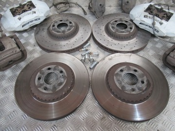 фото thumb №8, Mercedes w205 w213 w238 cls 257 4.3 amg тормоза зажимы+ диски комплект