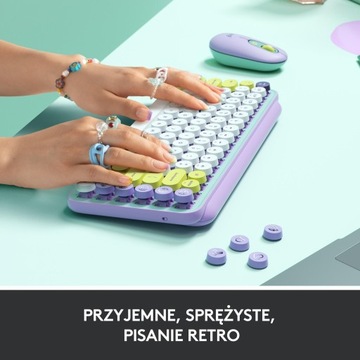 Механическая клавиатура Logitech POP Keys Daydream