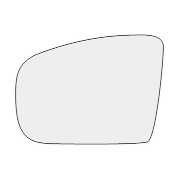 фото thumb №1, Szkło/lustro mercedes w163 з поворотів. 2001-2005