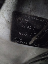 фото thumb №4, Bmw e46 планки дахові рейлінгові титан срібло sedan