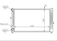 Купити Радіатор passat 1.9-2.0tdi 00-, фото thumb