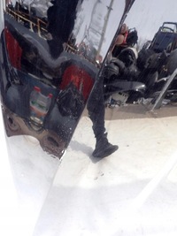 фото thumb №8, Mitsubishi l200 v 5 рестайлинг 19- капот крышка двигателя