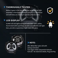 фото thumb №13, Jeep wrangler jl gladiator jt 2018-23 лампа лампы 9'' full led europa vland