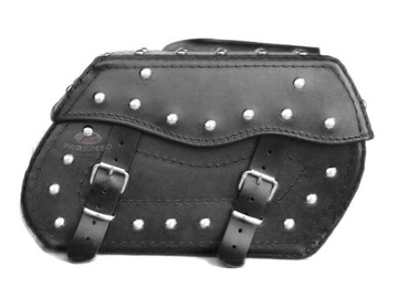 СУМКИ БОКОВЫЕ ДЛЯ МОТОЦИКЛА, КОЖА, 40x24x15см