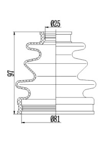 Купить Накладка полуось jeep grand cherokee -99, фото thumb