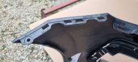 фото thumb №11, Vw touran ii r-line 5ta 2015- бампер перед оригінал e297